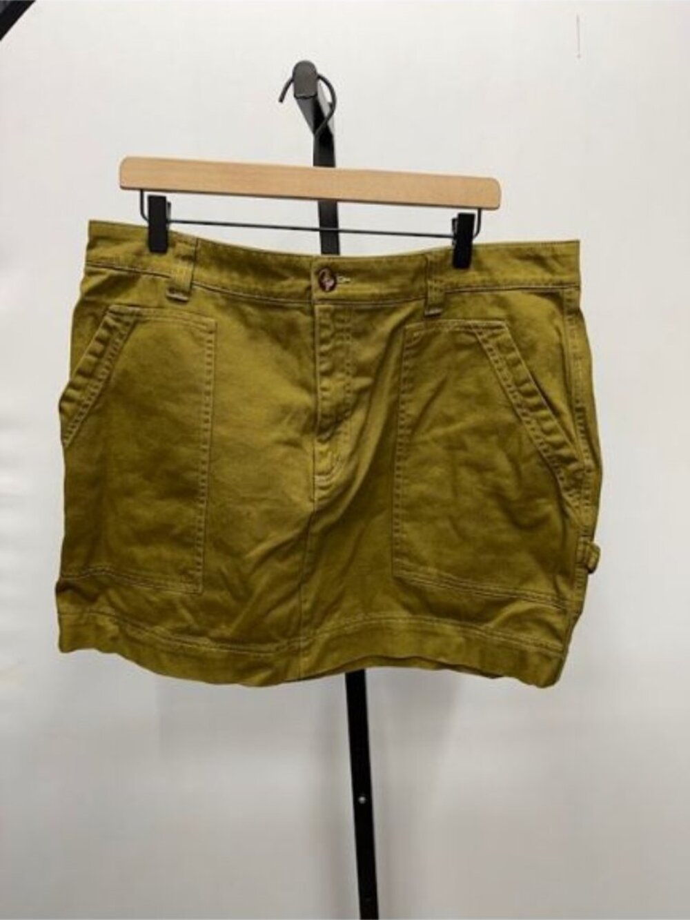 Old Navy Olive Green Cargo Mini Skirt